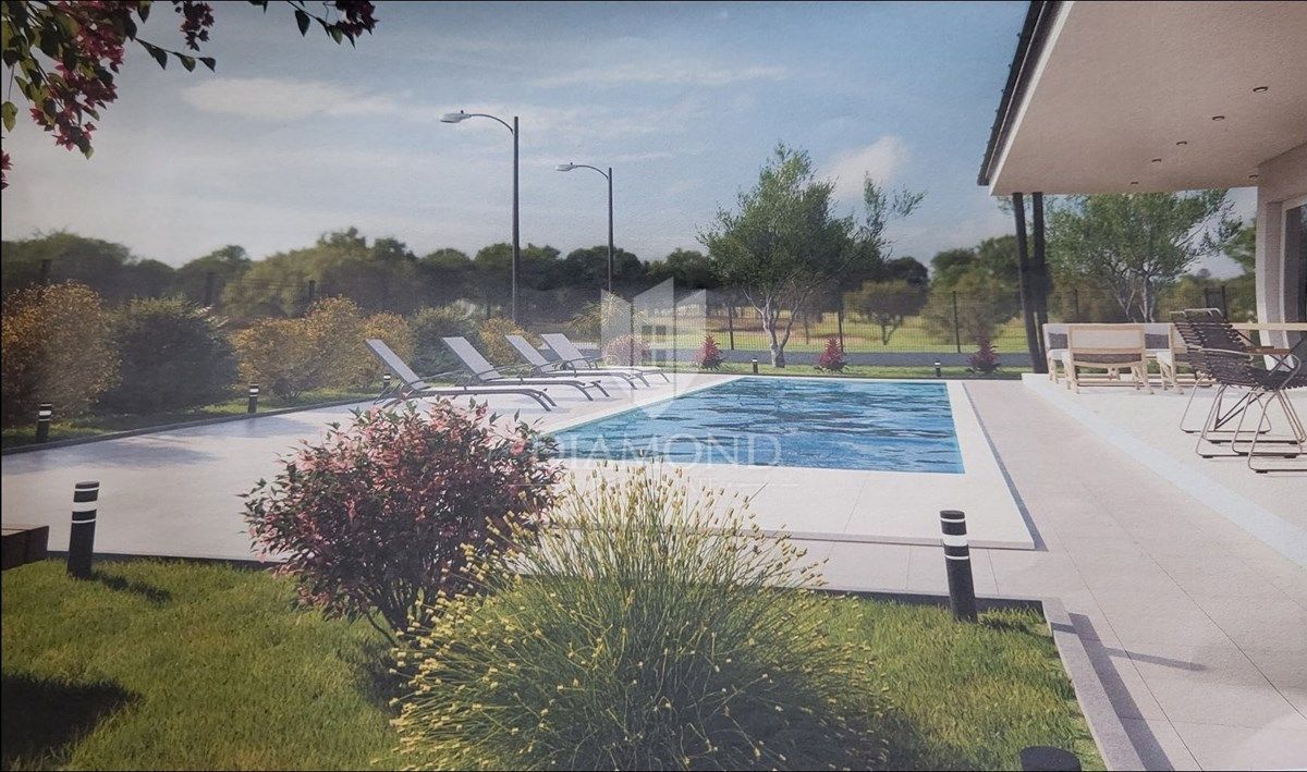 Žminj, počitniška hiša z bazenom v bližini centra mesta