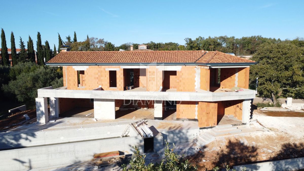 Poreč, okolica, luksuzna vila s pogledom na morje!