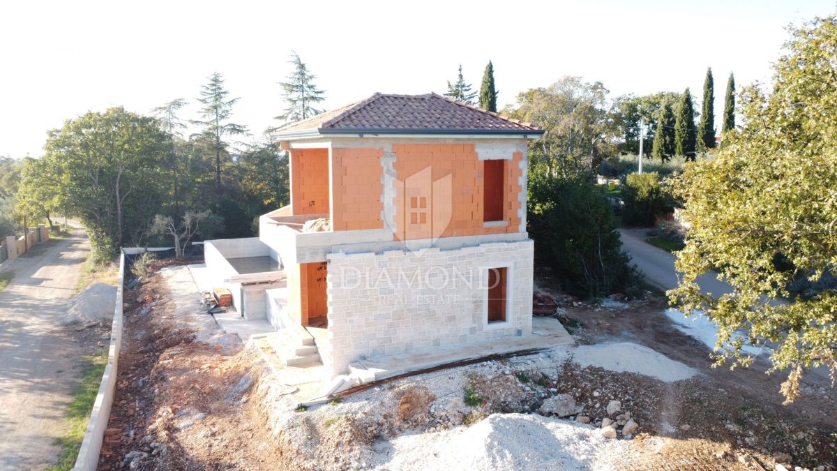 Poreč, okolica, luksuzna vila s pogledom na morje!