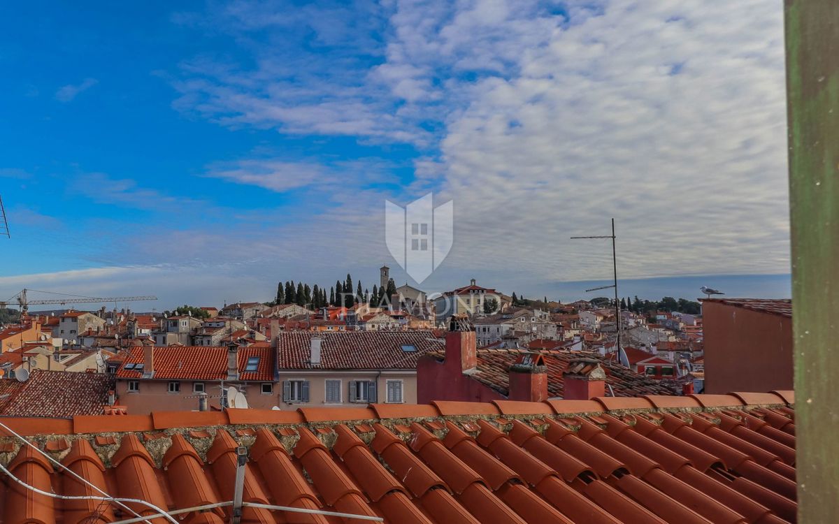 Rovinj, stanovanje z impresivnim pogledom na mesto in morje