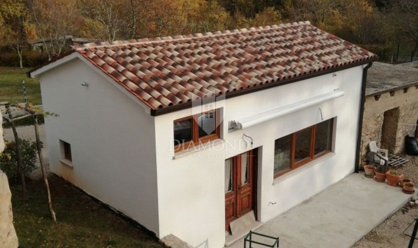 Labin, istrska kamnita hiša na mirni lokaciji 