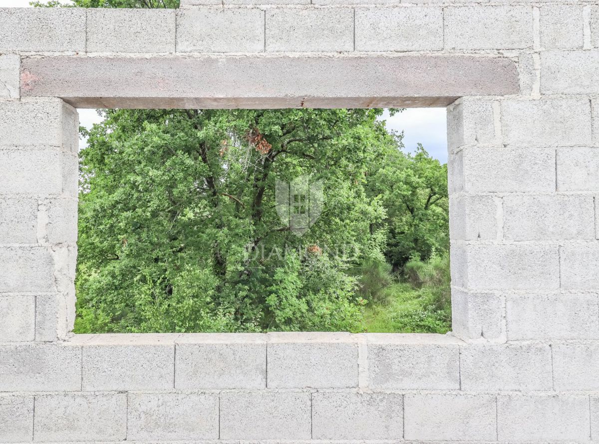 Prostorna hiša v naravi blizu Rovinja