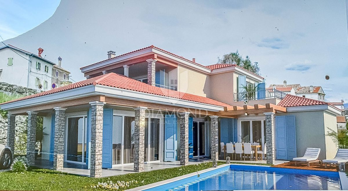 Istra, Izjemna vila z bazenom in pogledom na morje v Momjanu!
