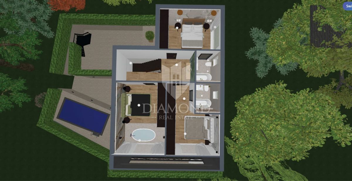 Zemljišče Bregi, Matulji, 1.380m2