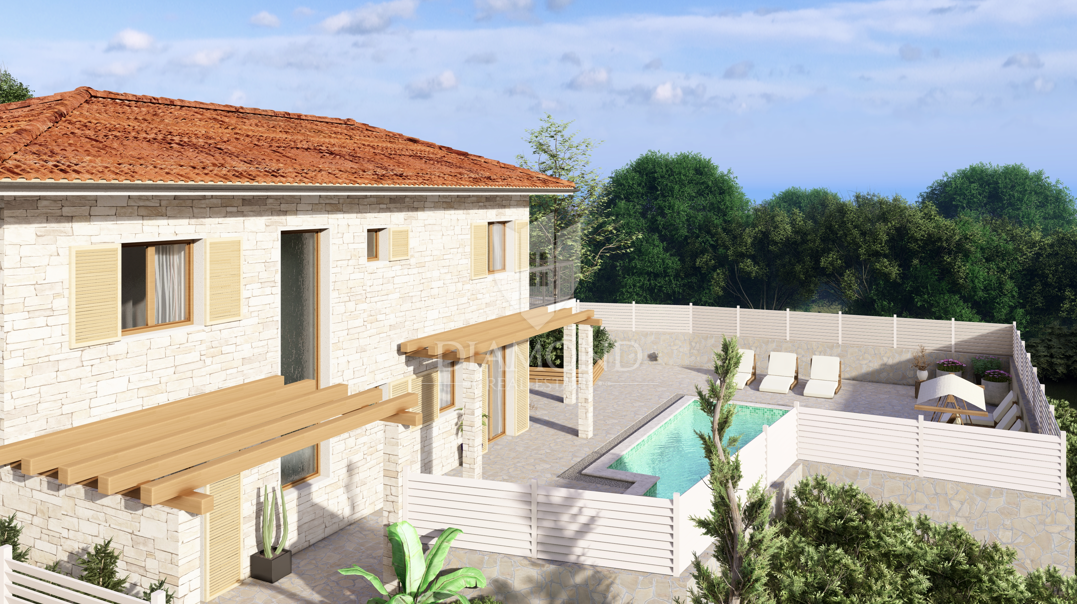 Momjan – Avtentična kamnita hiša s projektom prenove