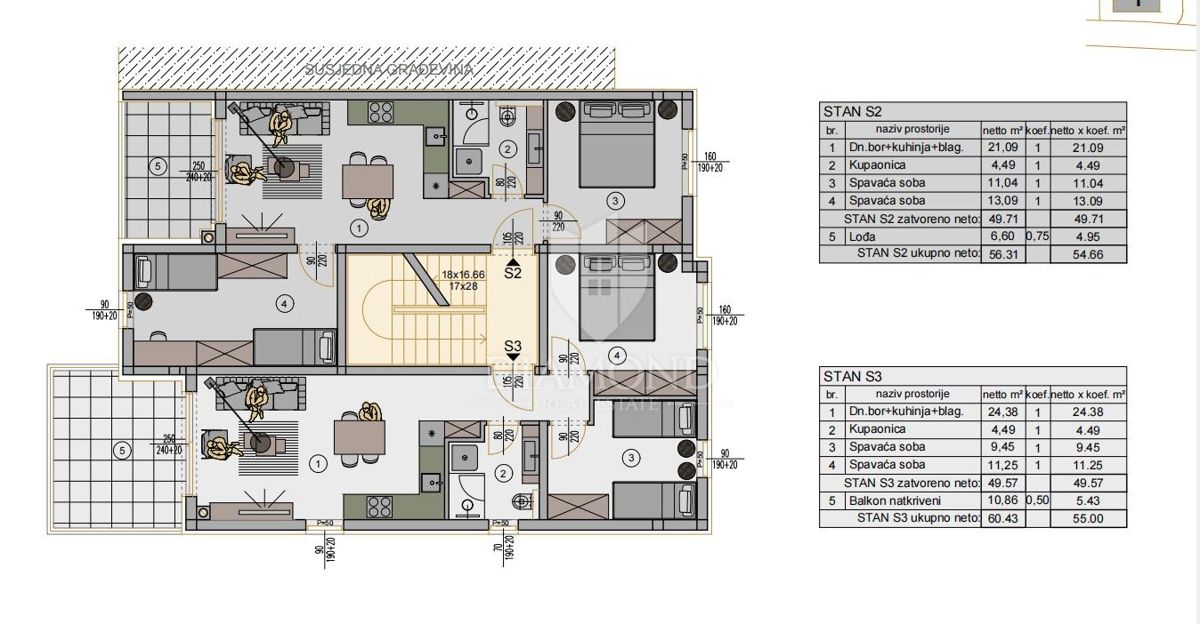 Kaštanjer - Odlično stanovanje z 2 spalnicama, novogradnja! 
