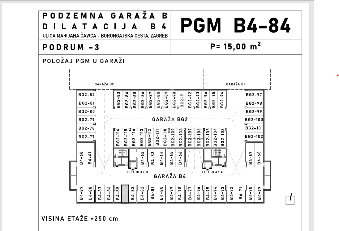 Enosobno stanovanje Borongaj