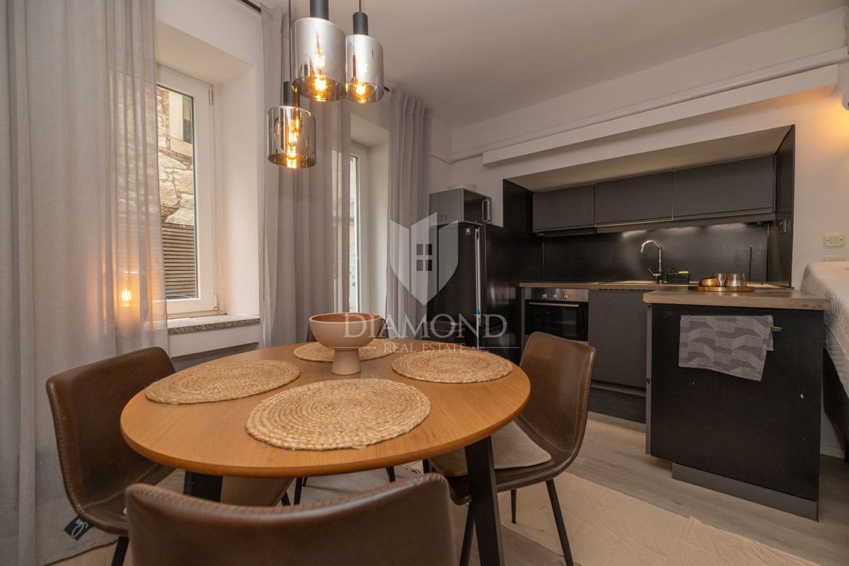 Dvoetažno stanovanje v središču mesta, tri spalnice, terasa, shramba