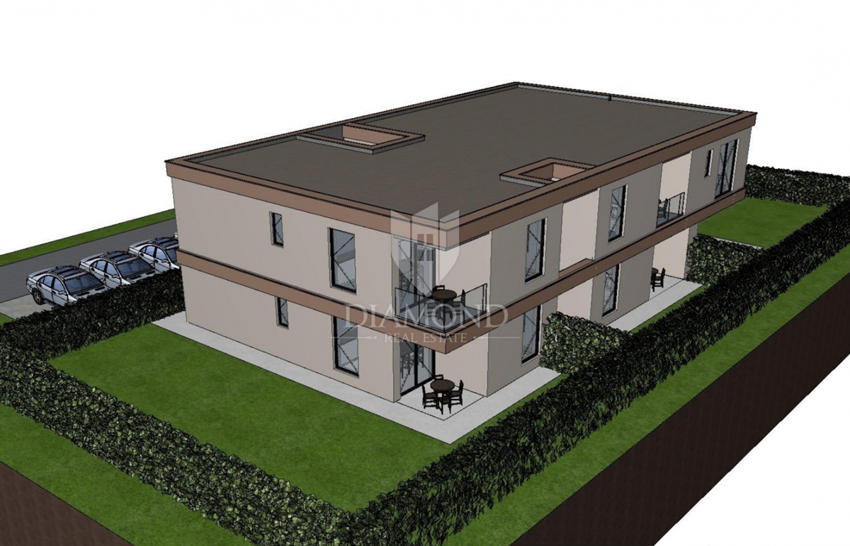 Poreč, novo stanovanje v bližini vseh storitev