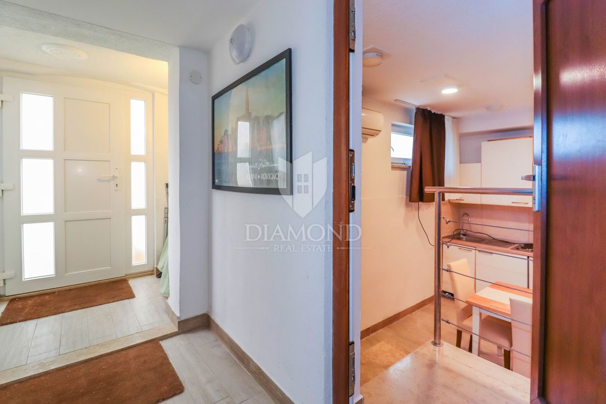 Rovinj, dva studia, prva vrsta do morja - potrebna popolna prenova