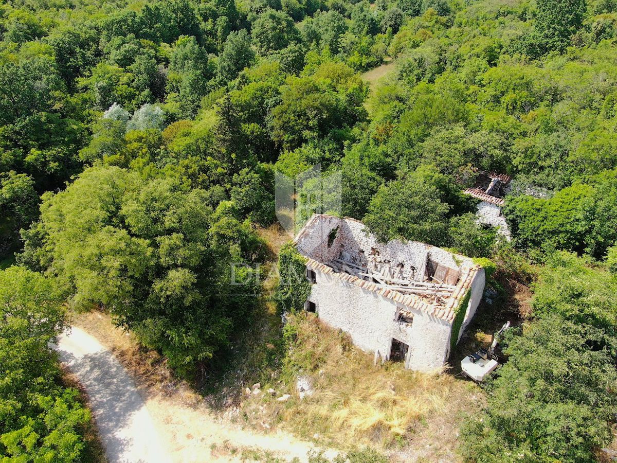 Labin, Rabac, hiša za prenovo s pogledom na morje