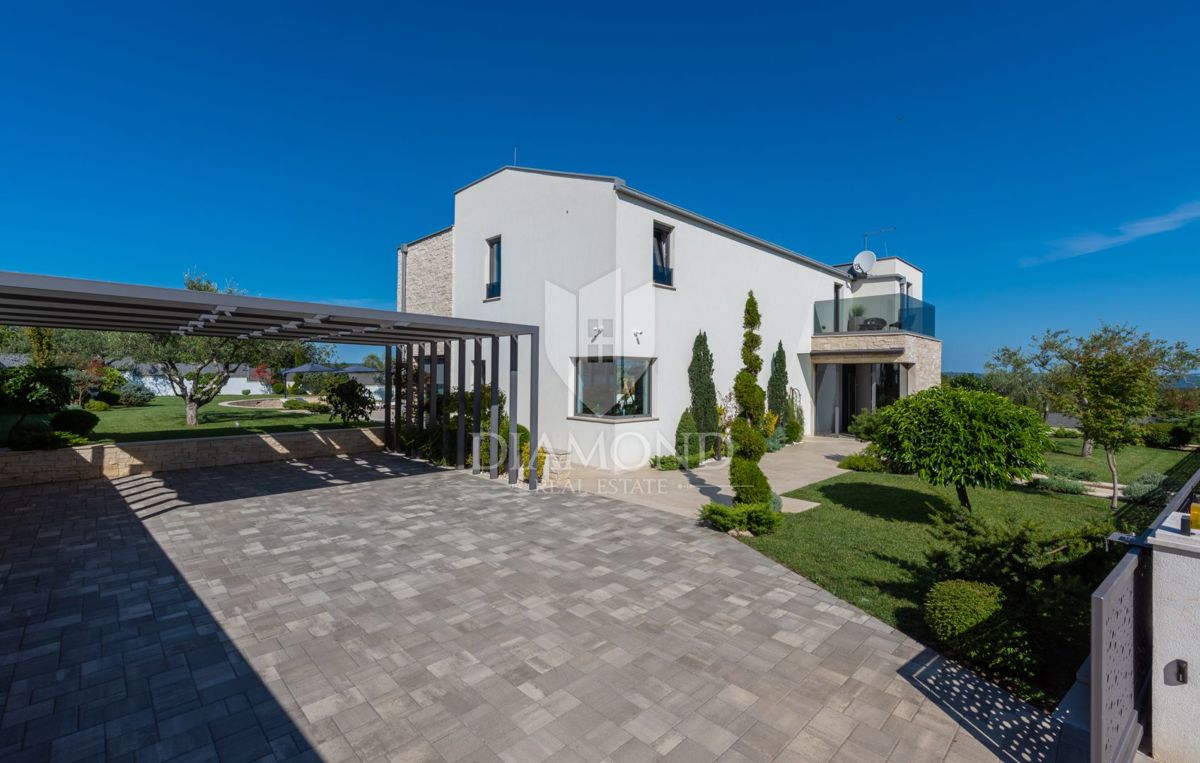 Motovun, okolica, luksuzna hiša z bazenom