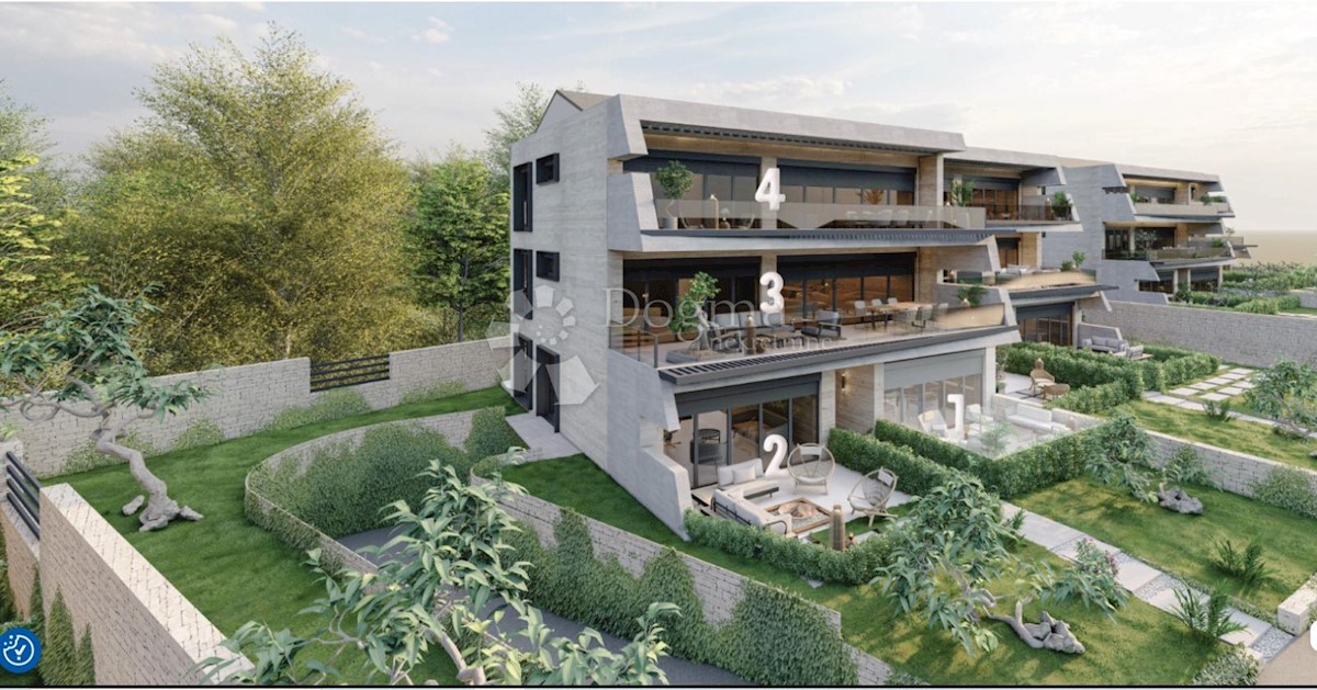 Apartment with garden in a luxury resort