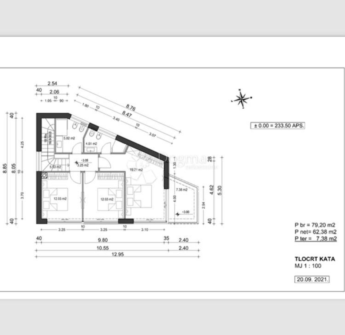 Stanovanje Poljane, Opatija - Okolica, 170m2