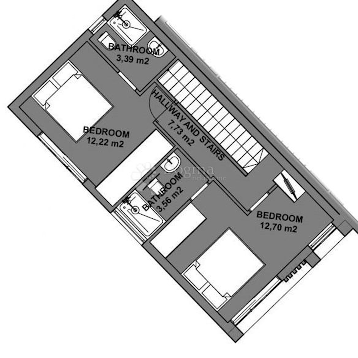 Hiša Primošten, 98,81m2