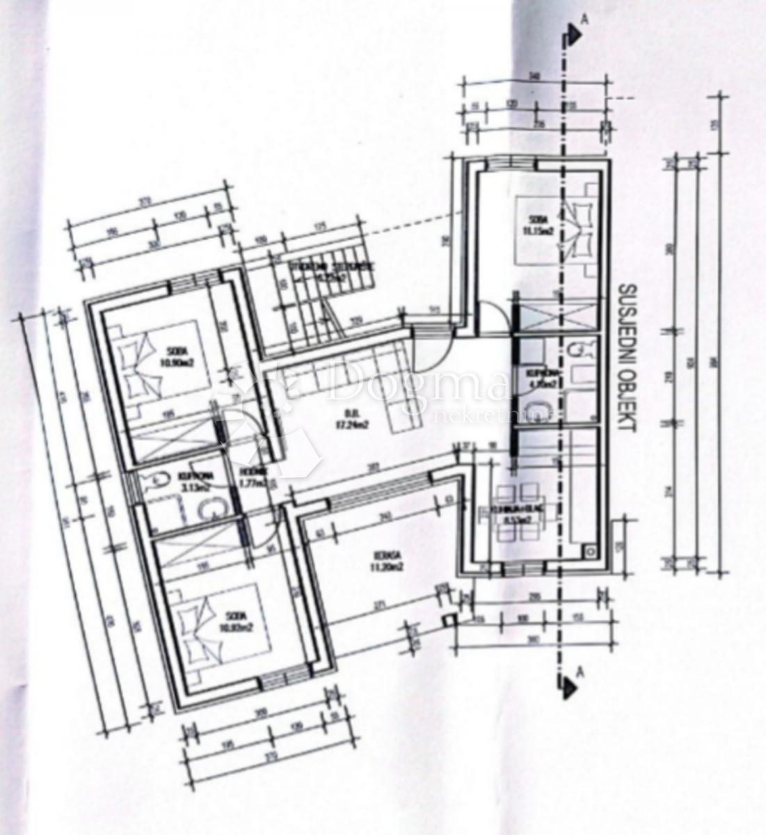 Apartma Čižići, Dobrinj, 71m2