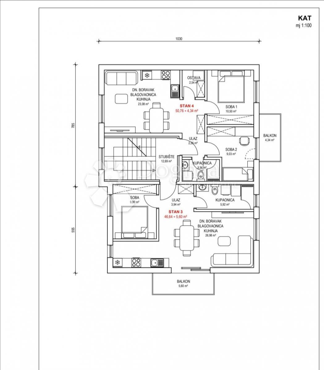 Zemljišče Donja Dubrava, 338,40m2