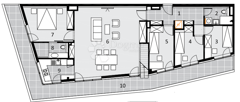 Stanovanje Centar, Zaprešić, 40,30m2