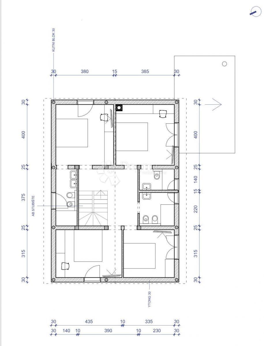 Zemljišče z gradbenim dovoljenjem - 863 m2