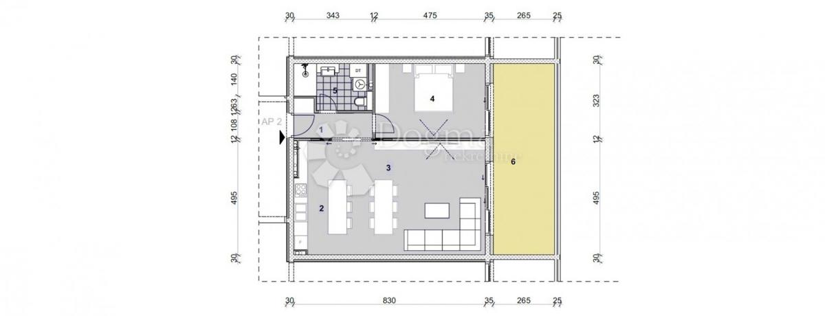 Stanovanje Opatija, 89,88m2