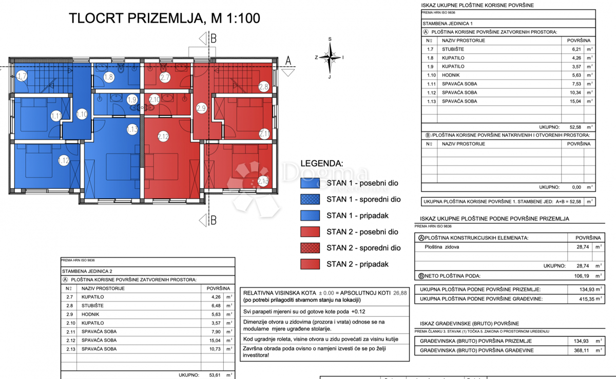 Hiša Vodice, 182,75m2