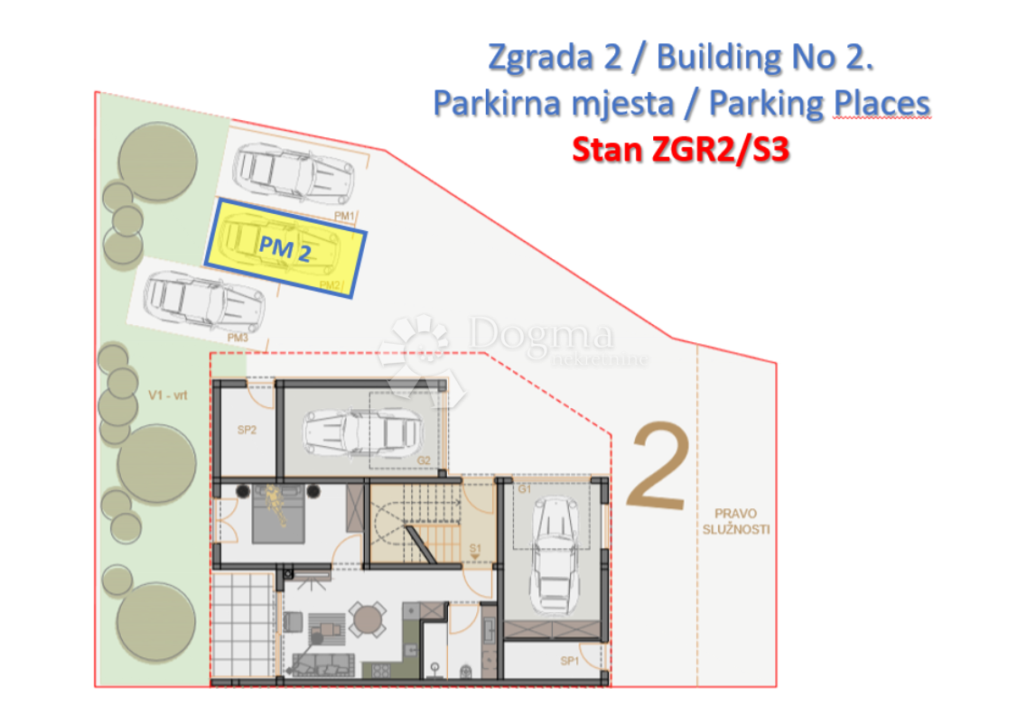 Stanovanje Veli vrh, Pula, 68,63m2