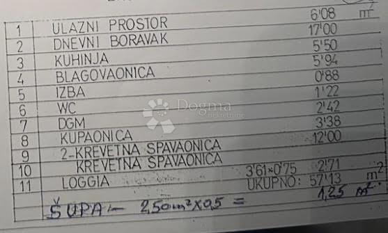 Stanovanje Kruge, Trnje, 58,38m2