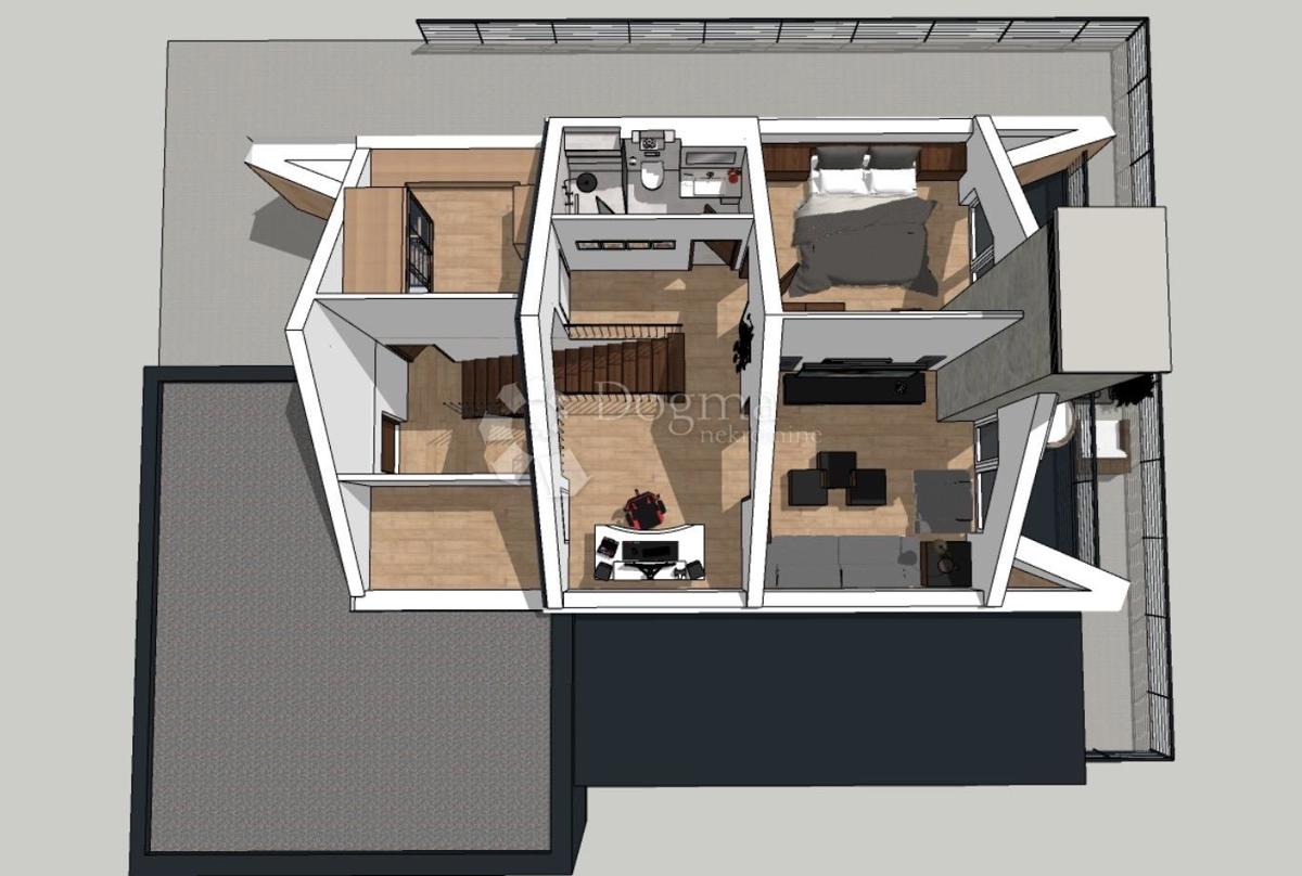 Zazidljivo zemljišče Vrata, Fužine, 1.741m2