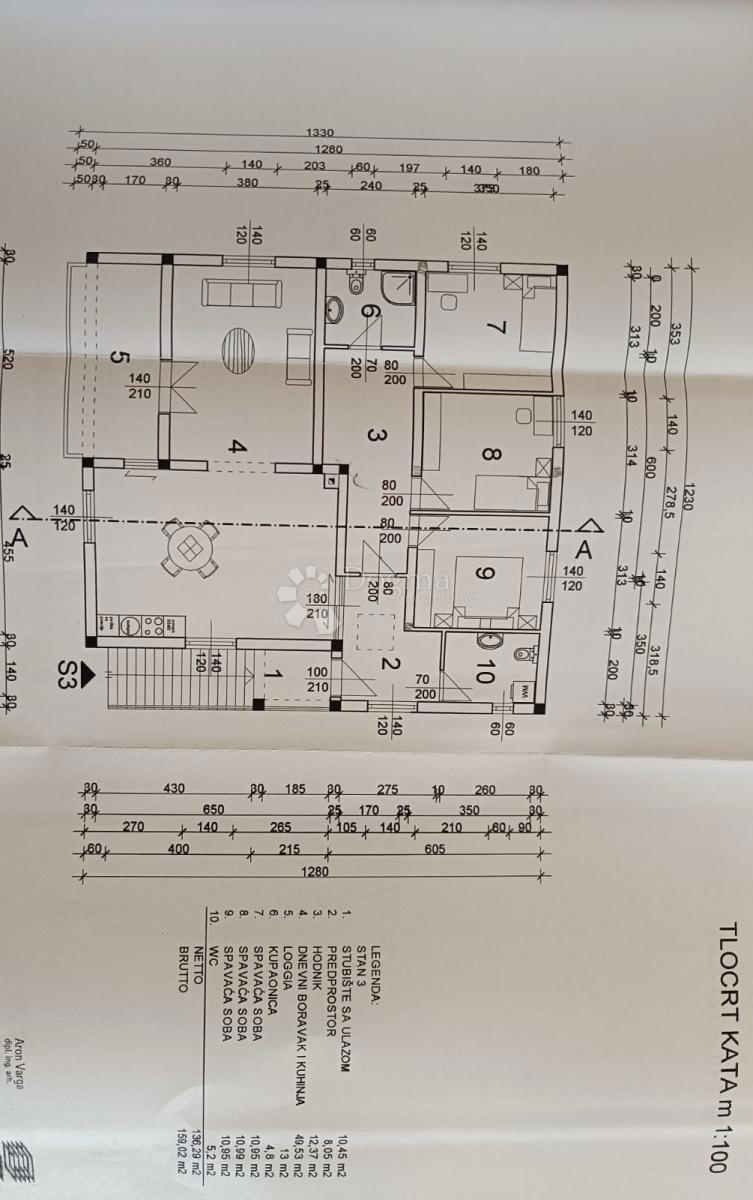 Hiša Biograd na Moru, 263,78m2