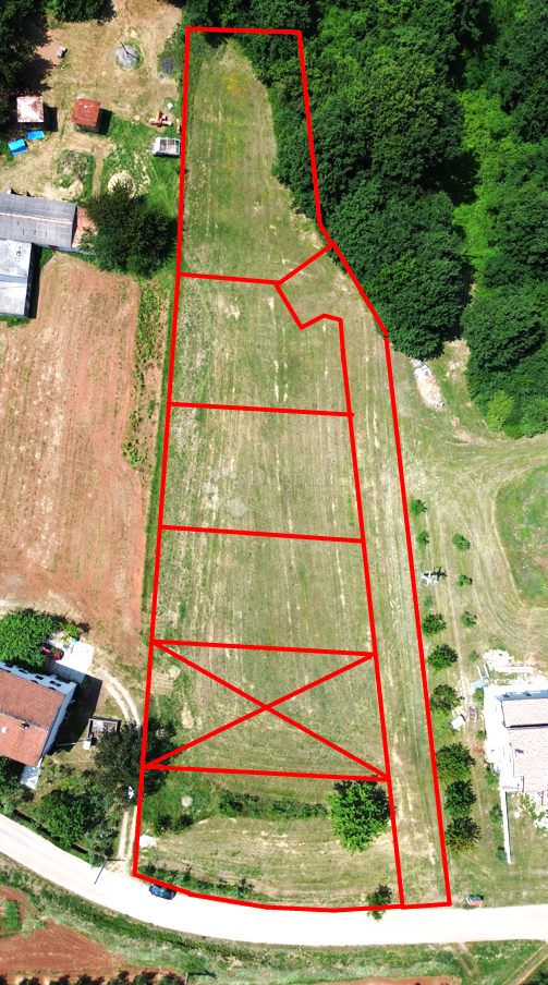 Zazidljivo zemljišče Barban, 797m2