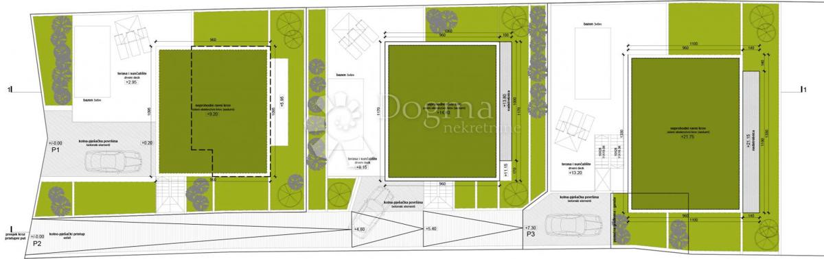 Zazidljivo zemljišče Novigrad, 1.313m2