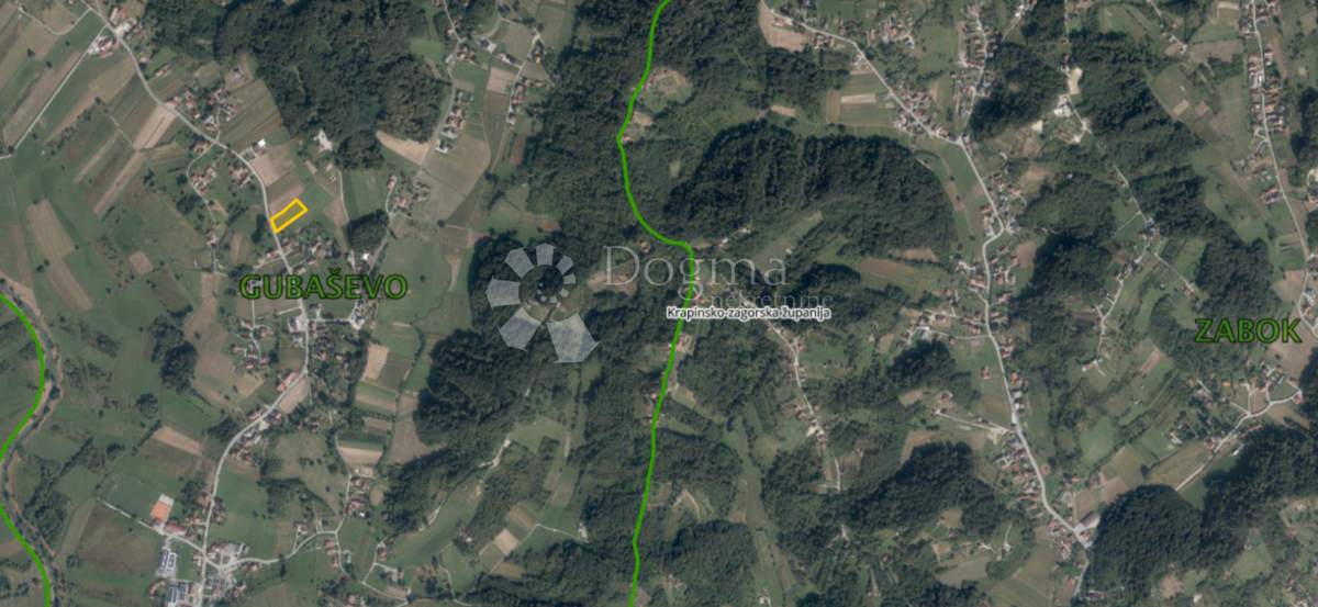 Zazidljivo zemljišče Martinišće, Zabok, 2.557m2