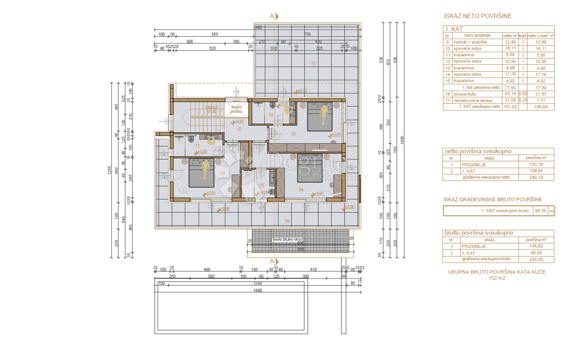 Hiša Labin, 240,10m2