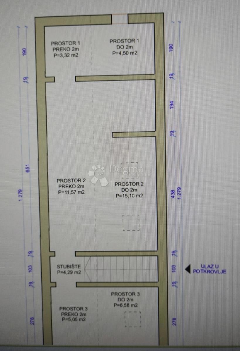 Stanovanje Donji grad, Donji Grad, 95m2