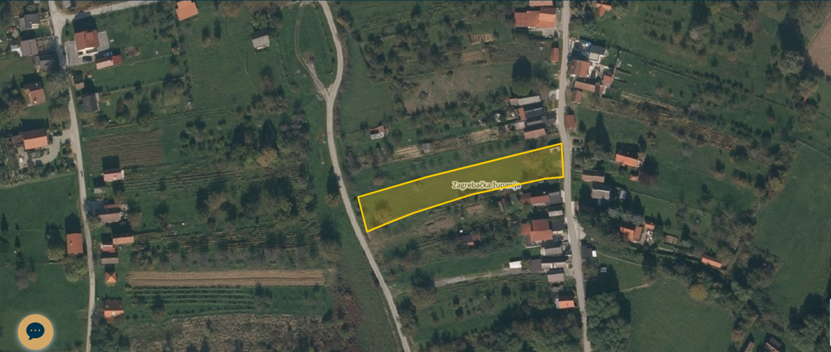 Zazidljivo zemljišče Kloštar Ivanić, 1.623m2
