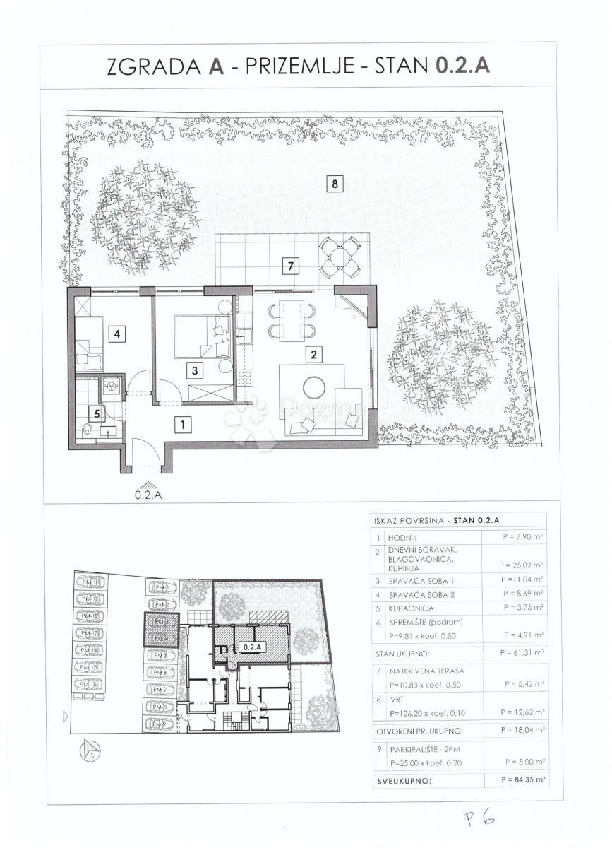 Stanovanje Vabriga, Tar-Vabriga, Vabriga, Tar, 58,18m2