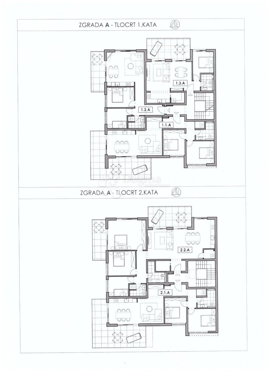 Stanovanje Vabriga, Tar-Vabriga, Vabriga, Tar, 58,18m2