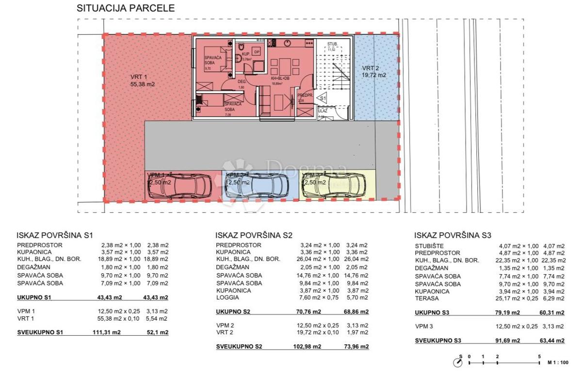 Stanovanje Gornja Dubrava, 52,01m2