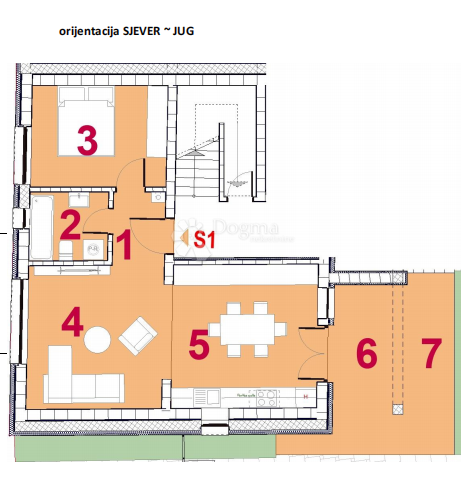 Stanovanje Virje, 65,23m2
