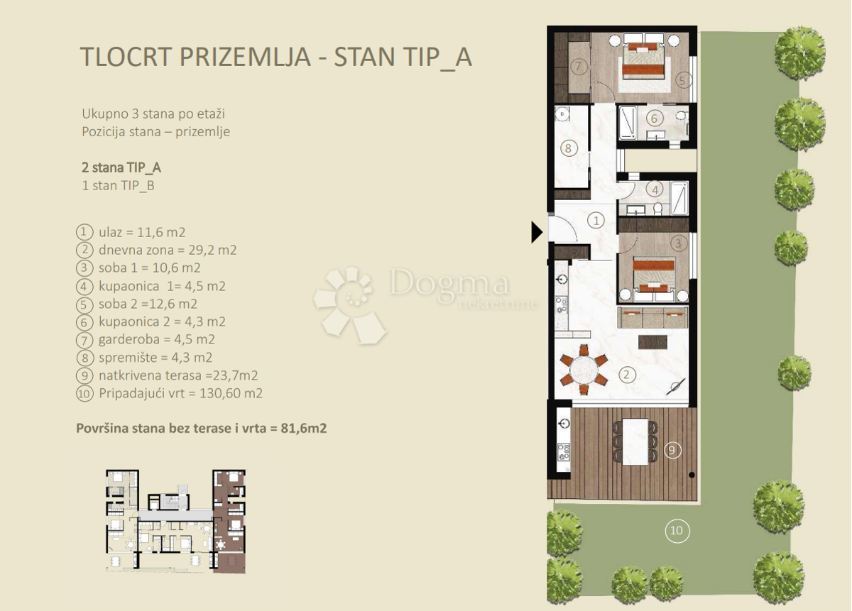 Stanovanje Novigrad, 253,10m2