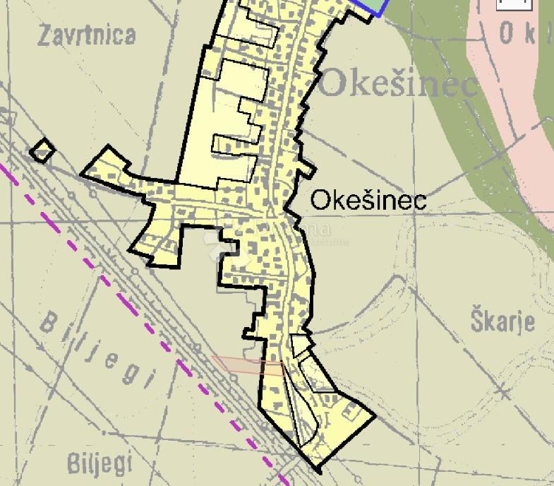 Zazidljivo zemljišče Okešinec, Križ, 7.111m2
