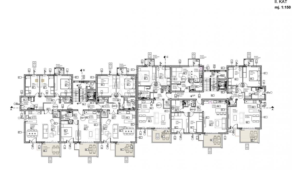 Stanovanje Dugopolje, 25m2