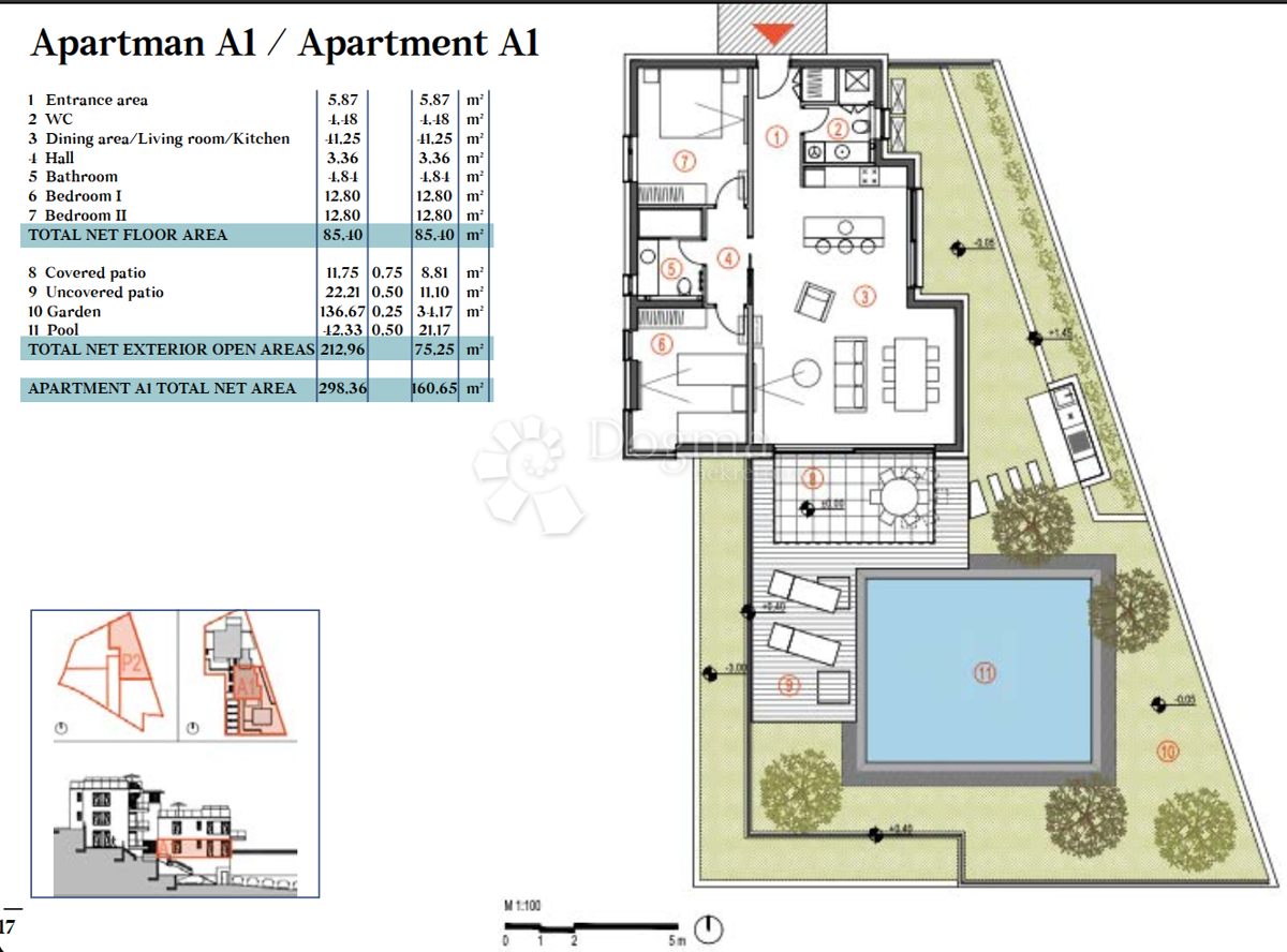 Stanovanje Primošten, 169m2