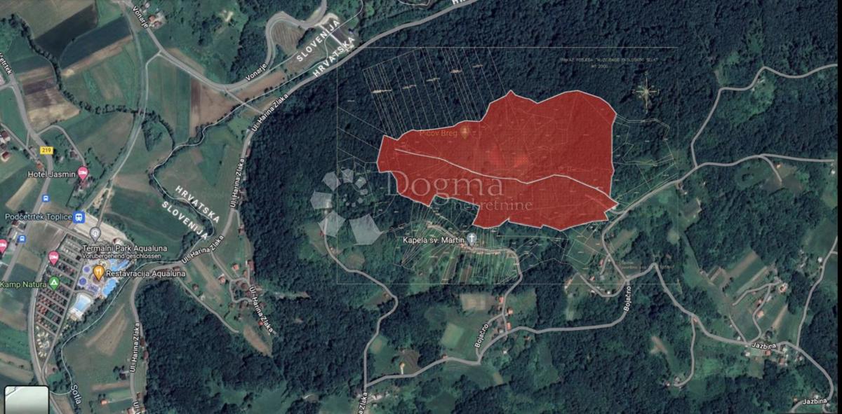 Kmetijsko zemljišče Jazbina, Desinić, 133.795m2