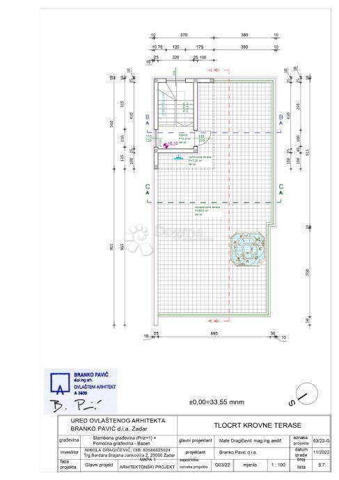 Hiša Rtina, Ražanac, 191,70m2