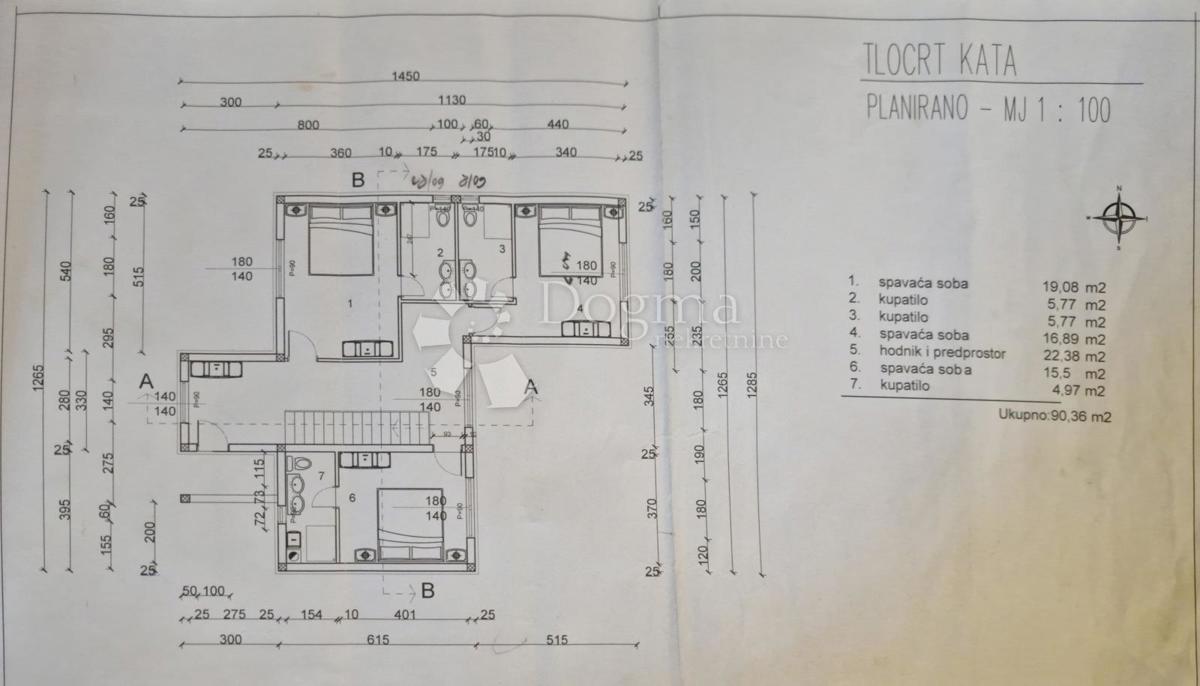 Hiša Juršići, Svetvinčenat, 190m2