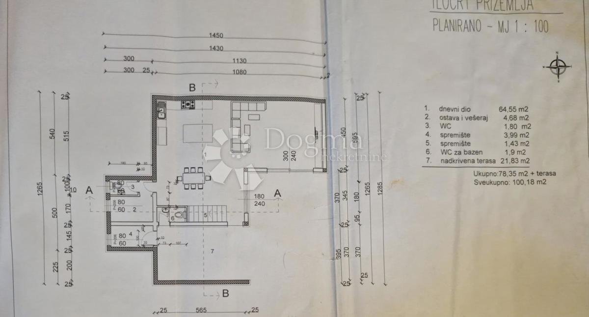 Hiša Juršići, Svetvinčenat, 190m2