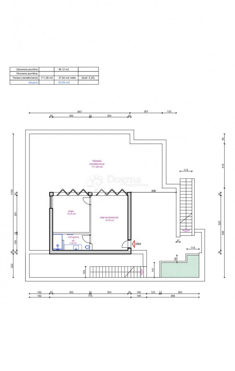 Hiša Ražanj, Rogoznica, 246,67m2