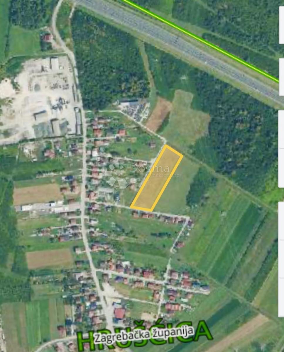 Zazidljivo zemljišče Hrušćica, Rugvica, 9.640m2