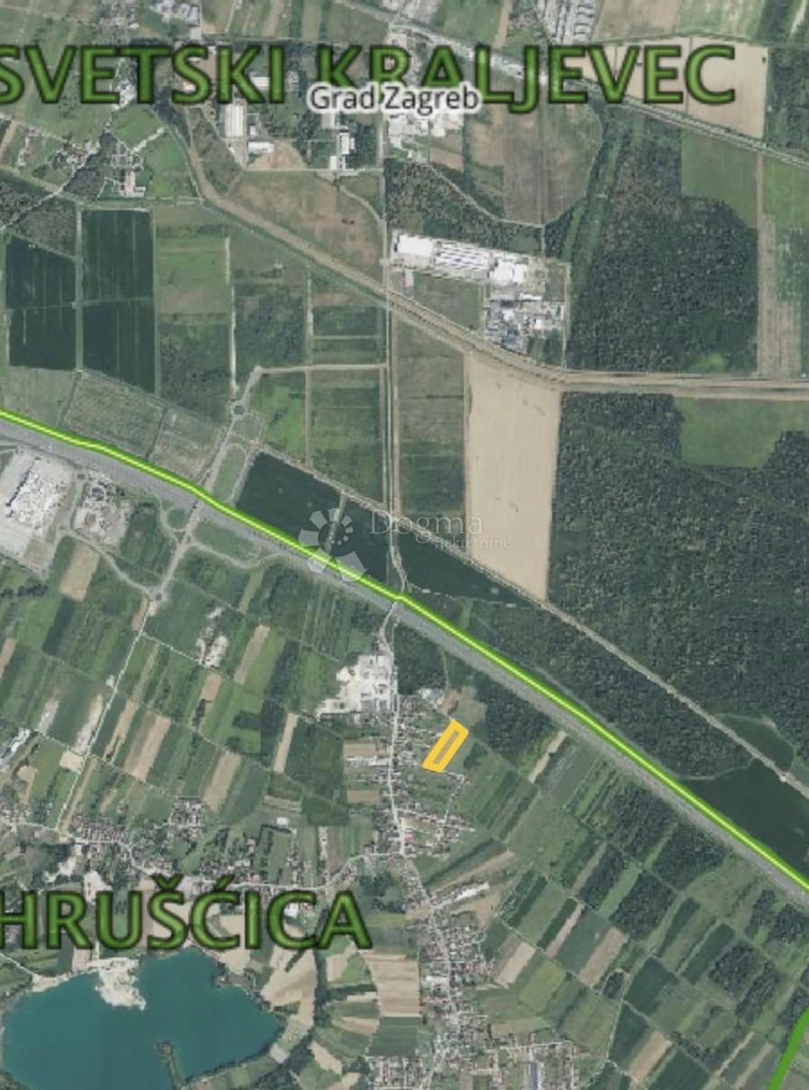 Zazidljivo zemljišče Hrušćica, Rugvica, 9.640m2